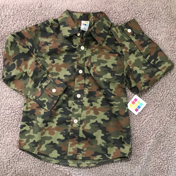 healthtex Other - ⚾️BOYS⚾️ Camouflage button up